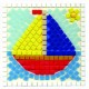 Boat Mosaic Fun Kit