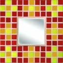 Apricot Tomato Mosaic Mirror Kit